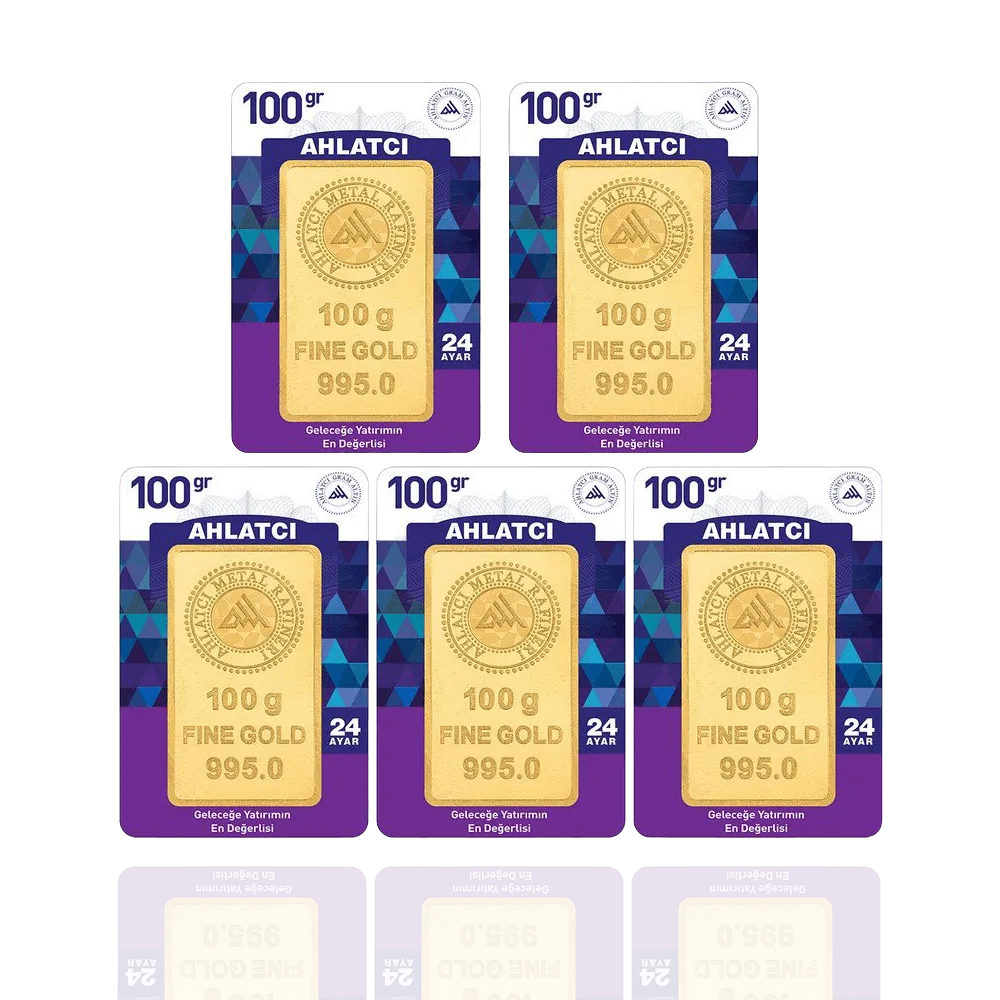 24 Ayar-500 Gram Külçe Altın